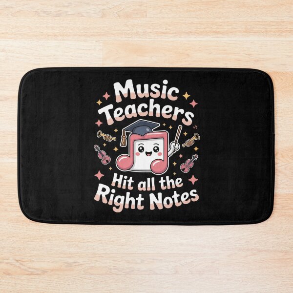 Item preview, Music Teachers Hit All the Right Notes – Inspirational Music Education designed and sold by MagicWander.