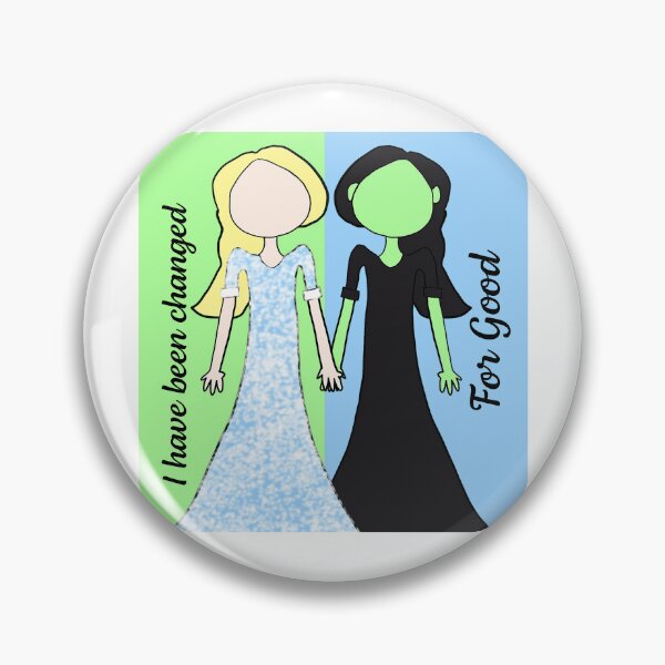 Item preview, Silhouette  For Good Wicked Musical Elphaba Glinda designed and sold by sarahp77.