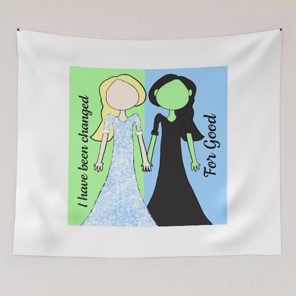 Item preview, Silhouette  For Good Wicked Musical Elphaba Glinda designed and sold by sarahp77.