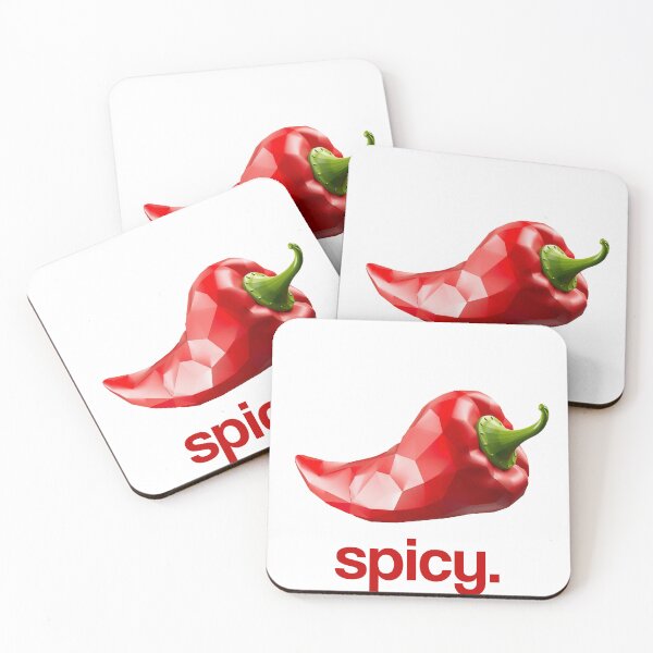 Item preview, Spicy. (Low Poly Chili Pepper) designed and sold by Subtext Design.