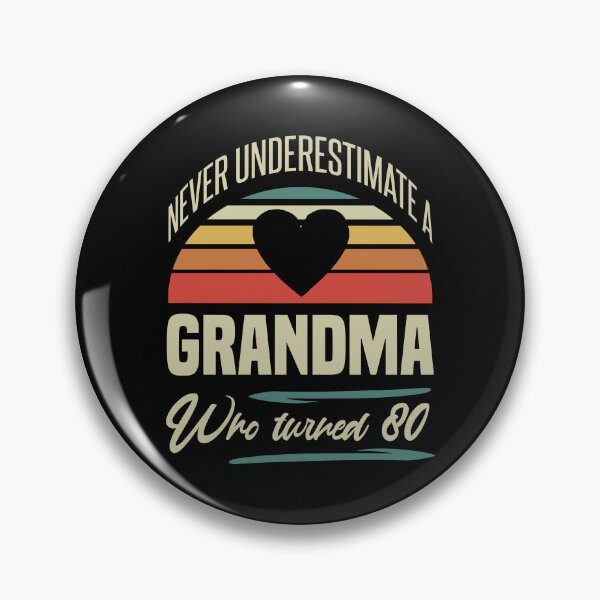 Artikelvorschau, Lustiger 80. Geburtstag für Oma entworfen und verkauft von thepixelgarden.