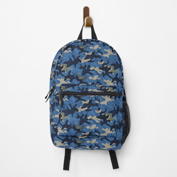Item preview, Digital Blue Camouflage Pattern designed and sold by NTGUILTY.