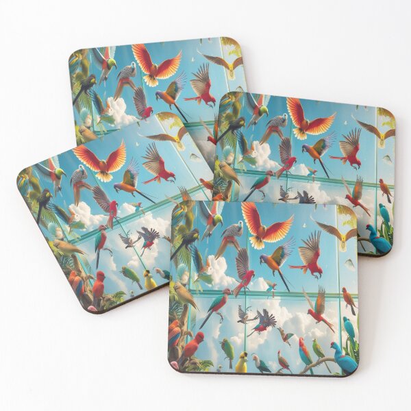 Item preview, Surreal Sky Aviary Glass Paradise designed and sold by Max Store.