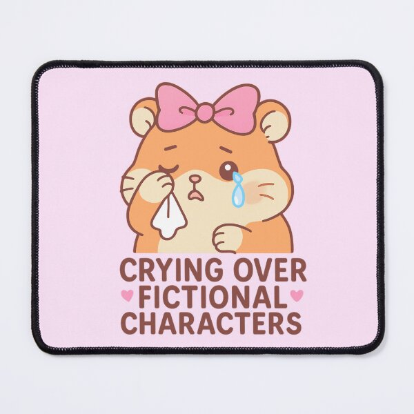 Item preview, Crying Over Fictional Characters Hamster designed and sold by TinyPanic.