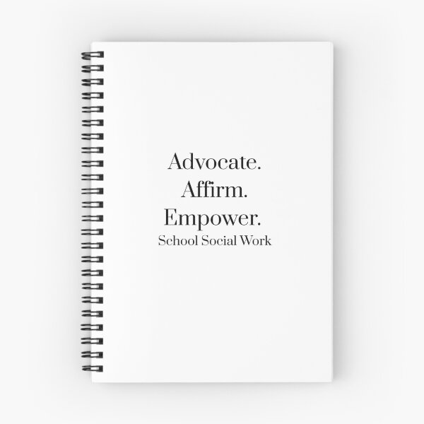 Item preview, School Social Work- Advocate, Affirm, Empower designed and sold by MN School Social Work.