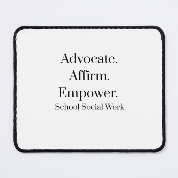 Item preview, School Social Work- Advocate, Affirm, Empower designed and sold by MN School Social Work.