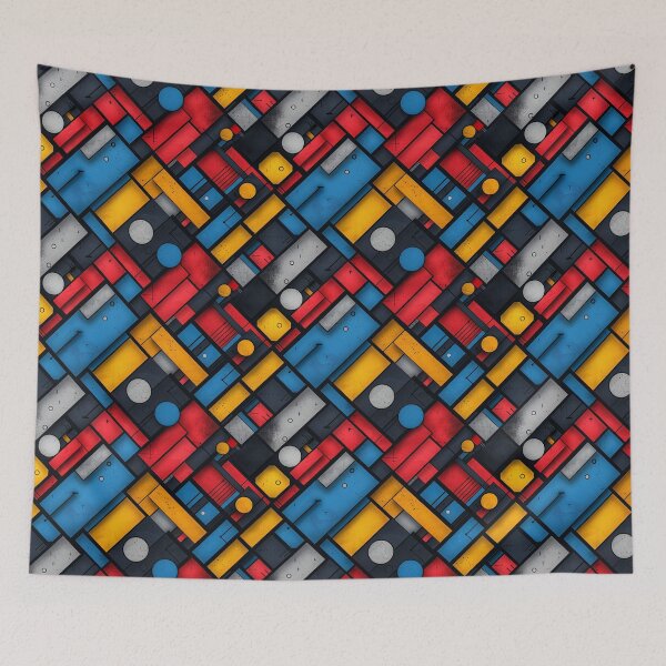 Item preview, Bold Deconstructed Geometric Abstract designed and sold by NTGUILTY.