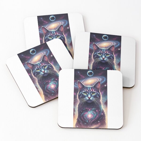Item preview, Cosmic Cat Exploring Universe designed and sold by zoughlal.