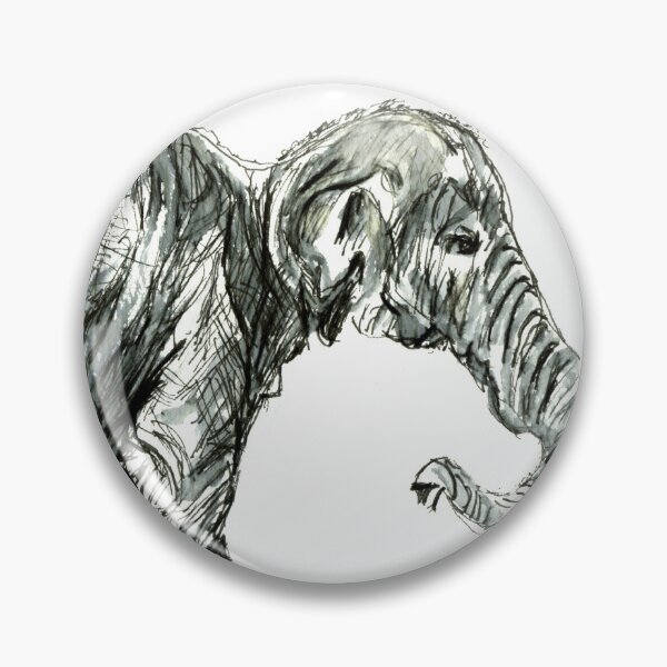 Item preview, Elephant After Rembrandt van Rijn designed and sold by LymphomaLass.
