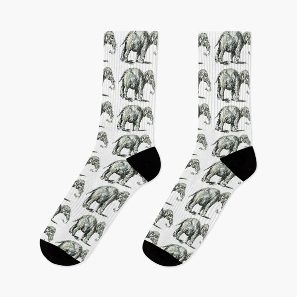 Item preview, Elephant After Rembrandt van Rijn designed and sold by LymphomaLass.