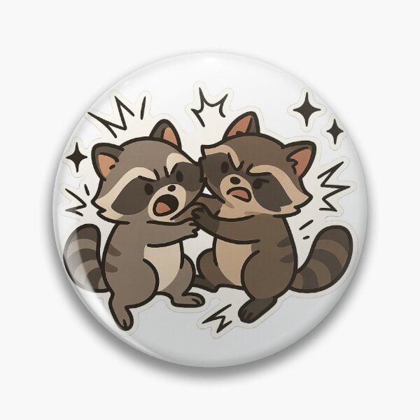 Item preview, Trash Panda Throwdown designed and sold by ingridxrosa.