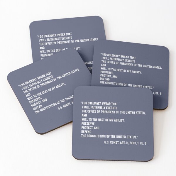 Item preview, Presidential Oath of Office designed and sold by PSCSCo.