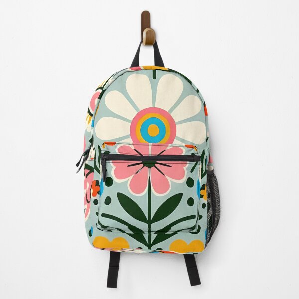 Item preview, Charming Daisy Bloom Pattern - Scandinavian Folk Art by heidiannemorris © designed and sold by FOLK ART FUSION by heidiannemorris.