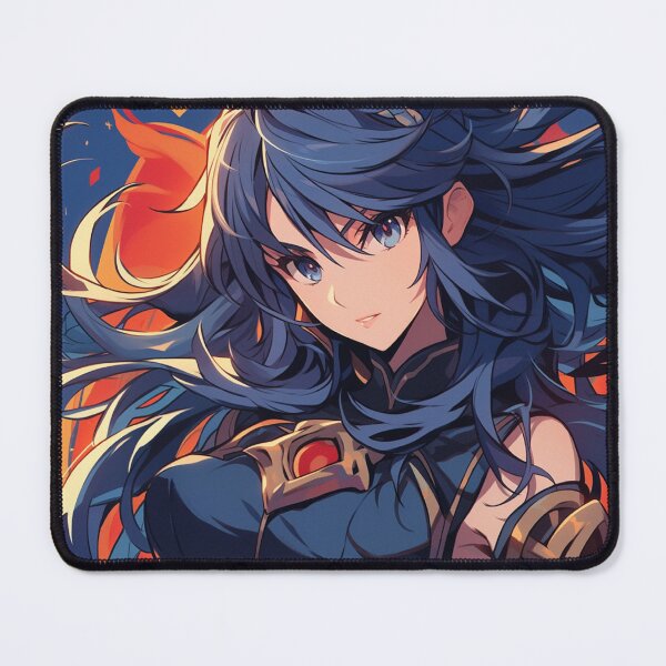 Item preview, Anime Warrior Princess – Blue Hair Emblem Hero (90s Style) designed and sold by AxeWave.