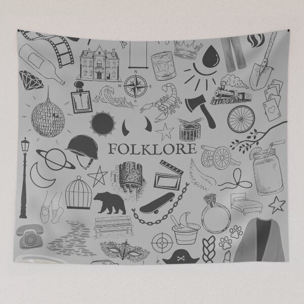 Item preview, Folklore Collage designed and sold by musical.collages.