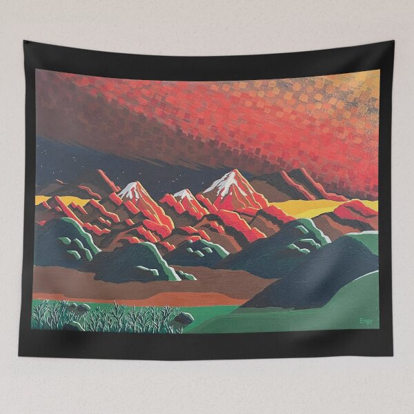 Item preview, Snow Top Mountains  designed and sold by Engybillstrom.