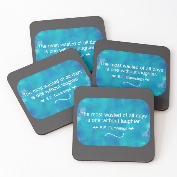 Item preview, Laughter Quote E E Cummings designed and sold by art64.