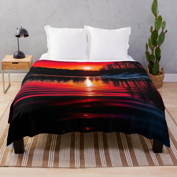 Item preview, Fiery Sunset Over Water designed and sold by JoeZigns81.