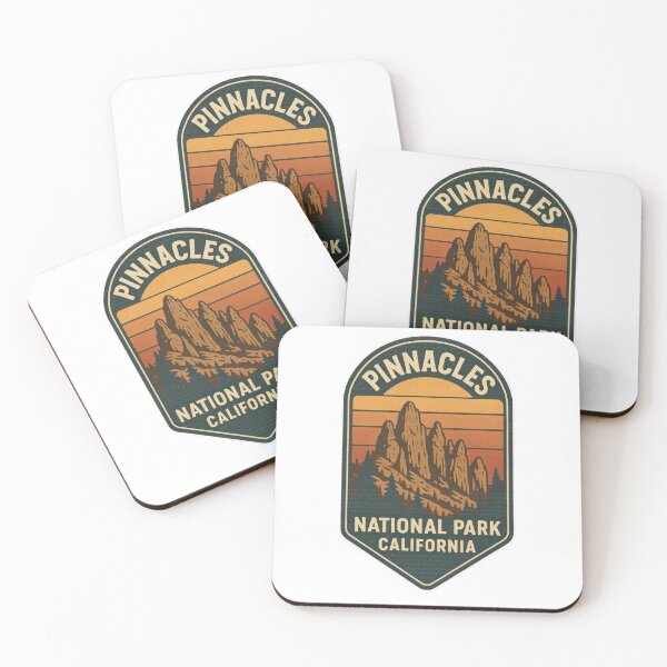 Item preview, Pinnacles National Park California Retro Vintage Badge designed and sold by duke818.