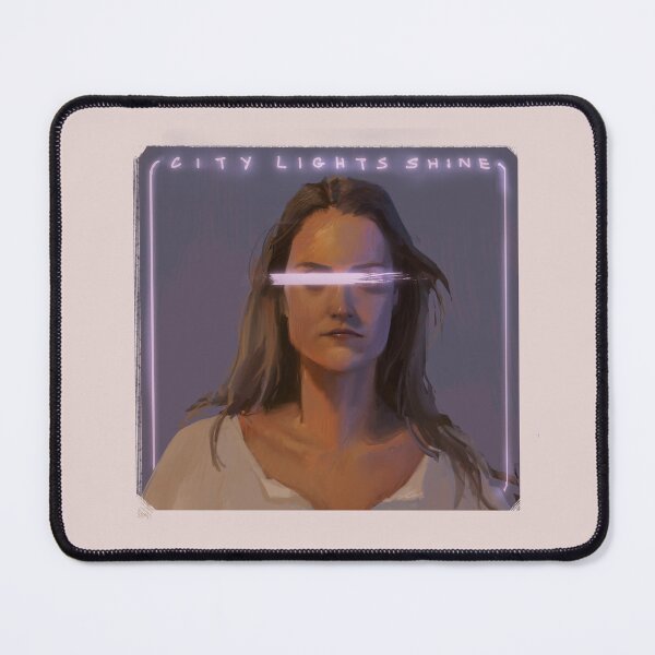 Item preview, City Lights Shine Portrait designed and sold by riceriddle.