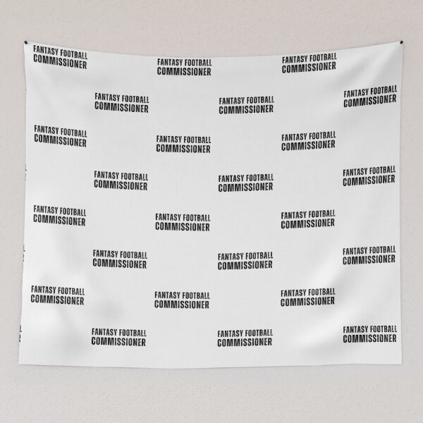 Item preview, Fantasy Football Commissioner Black Lettering designed and sold by LewpyG.