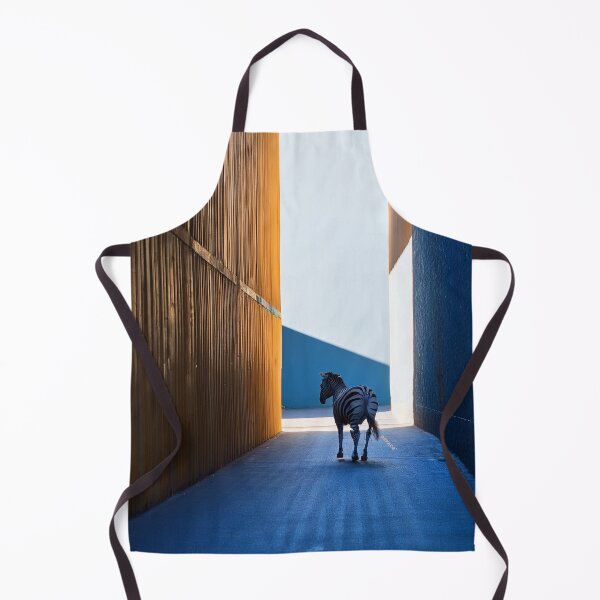 Item preview, Shadowed Urban Alley with Zebra Running Through Slanted Light designed and sold by mrpropcake.