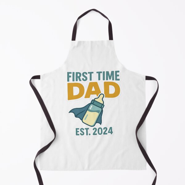 Item preview, First Time Dad Est. 2024 Super Bottle Funny New Father designed and sold by duke818.