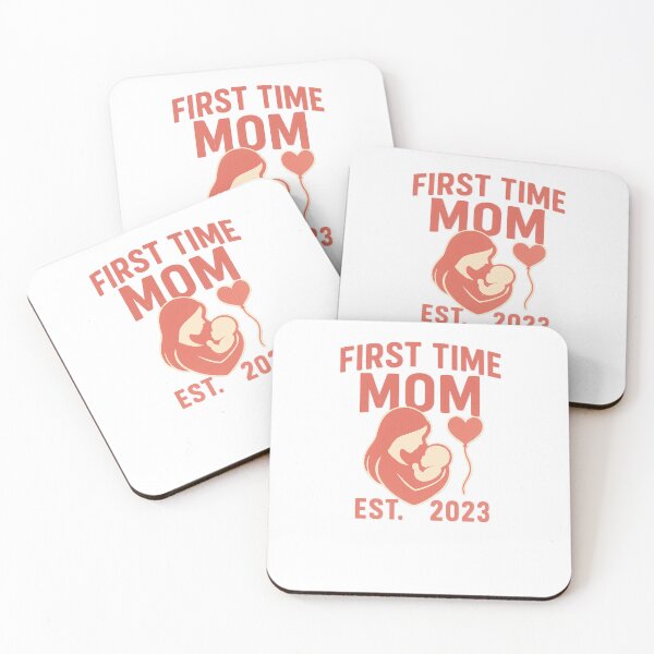 Item preview, First Time Mom Est. 2023 Heartwarming New Mother and Baby designed and sold by duke818.