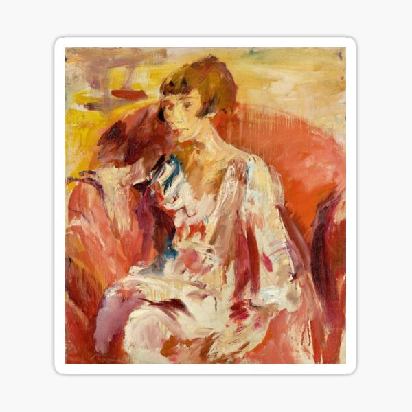 Item preview, Lady sitting in a Red Armchair designed and sold by Ichneumon-art.