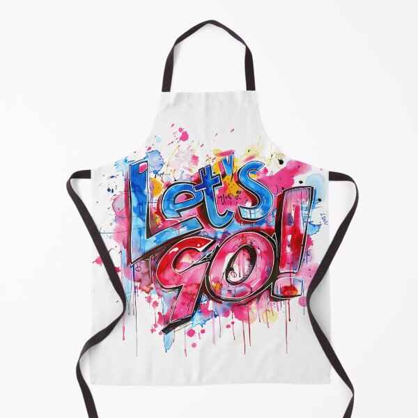 Item preview, Let's Go Graffiti Art Bold Energetic Street Art Vibrant Action Message designed and sold by SAMNagy.