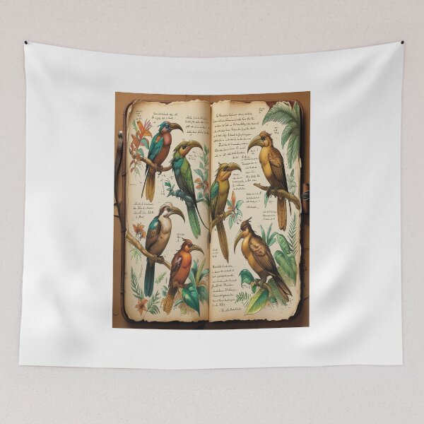 Item preview, Explorer's Fantasy Bird Species Sketchbook Journal designed and sold by Max Store.