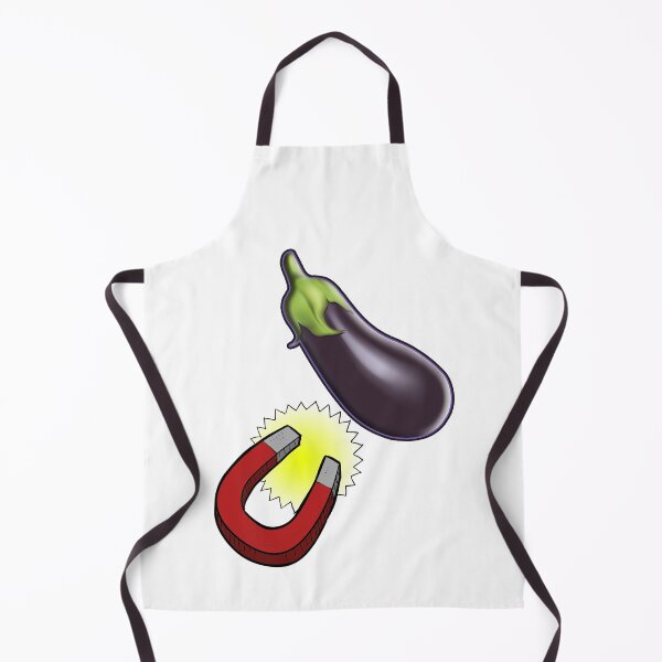 Item preview, FuctUp eggplant magnet designed and sold by FuctUpShirt.