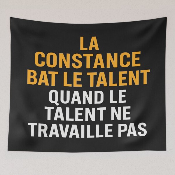 Item preview, Consistency Beats Talent – Motivational Quote designed and sold by CitaBoost.