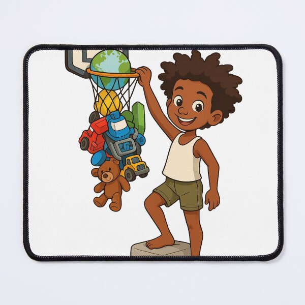Item preview, Basketball Toy Slam – Cute Cartoon Kid Organizing Toys designed and sold by TLG-Supply.