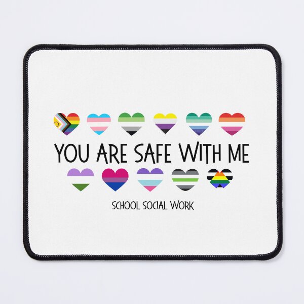 Item preview, You are safe with me designed and sold by MN School Social Work.