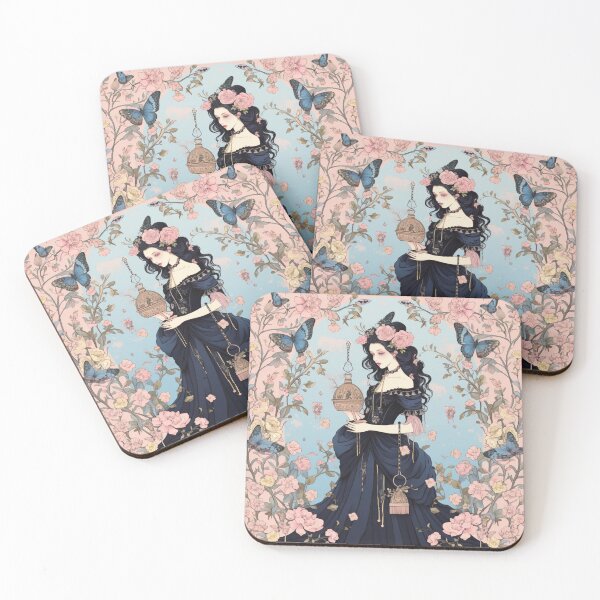 Item preview, Pastel Gothic Girl | Vintage Goth designed and sold by Radiant-Art.