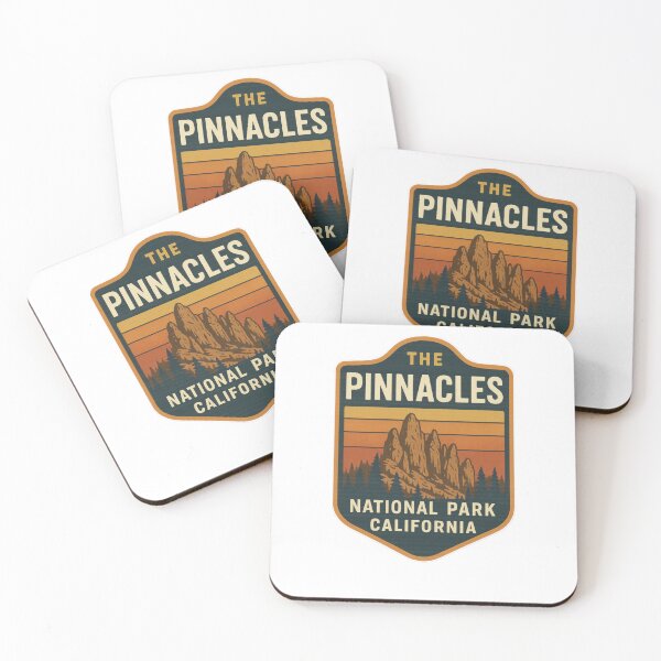Item preview, Pinnacles National Park California Retro Vintage Badge designed and sold by duke818.