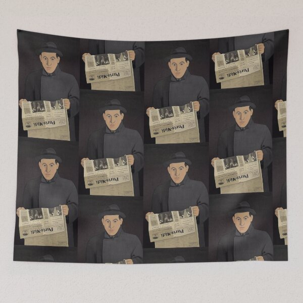Item preview, Man with Newspaper designed and sold by Ichneumon-art.