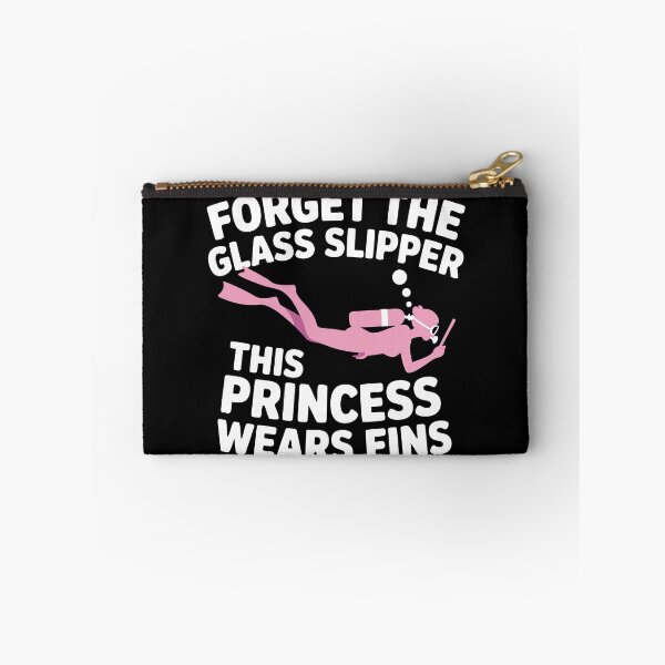 Item preview, Scuba Diving Girl – This Princess Wears Fins Not Glass Slippers designed and sold by ahayacine.