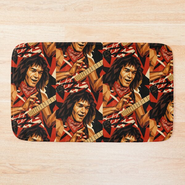 Item preview, Eddie Van Halen Guitar Musical Legend Vector Art designed and sold by kakarikihill.