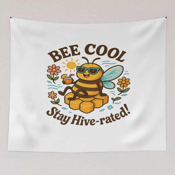 Item preview, BEE COOL ¡Mantén la calificación Hive! designed and sold by ViralMerchF@cker.