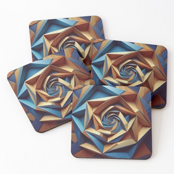 Item preview, Colorful Abstract Fibonacci Art 13 designed and sold by Vicky Brago-Mitchell®.