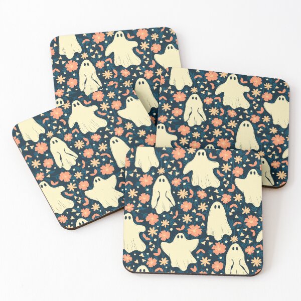 Item preview, Ghostly Blooms – Whimsical Ghosts with Floral & Botanical Charm designed and sold by JVCreative.