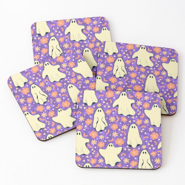 Item preview, Ghostly Blooms – Whimsical Ghosts with Floral & Botanical Charm designed and sold by JVCreative.