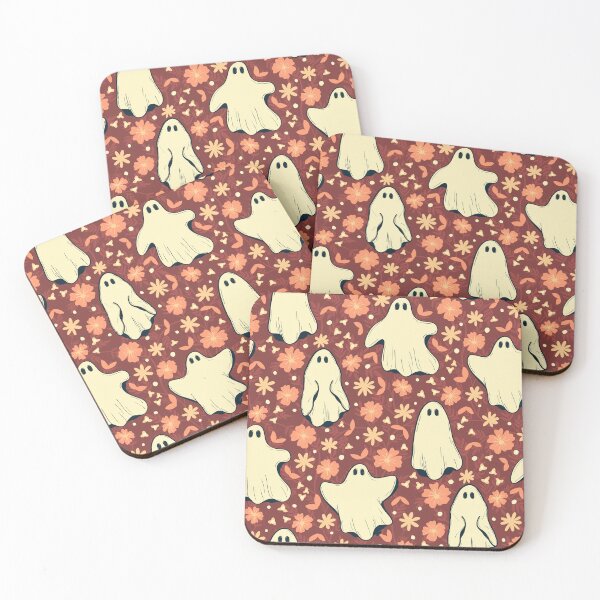 Item preview, Ghostly Blooms – Whimsical Ghosts with Floral & Botanical Charm designed and sold by JVCreative.