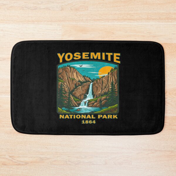 Item preview, Vintage Yosemite National Park Poster designed and sold by TeeARTHY.