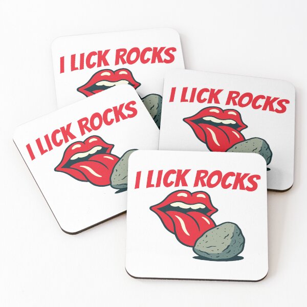 Item preview, Funny Geology Licking Joke – I Lick Rocks designed and sold by JasKei-Designs.