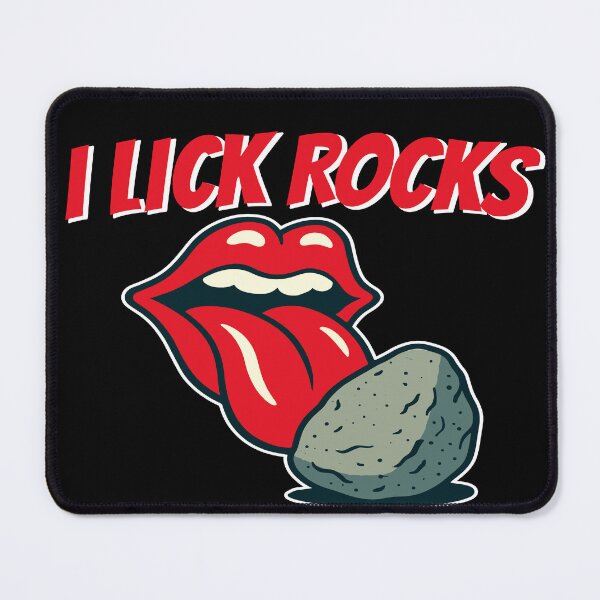Item preview, Funny Geology Licking Joke – I Lick Rocks designed and sold by JasKei-Designs.