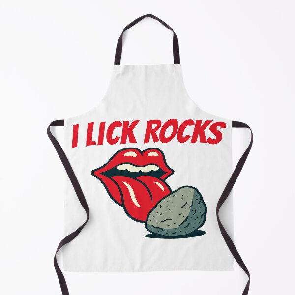 Artikelvorschau, Funny Geology Licking Joke – I Lick Rocks entworfen und verkauft von JasKei-Designs.