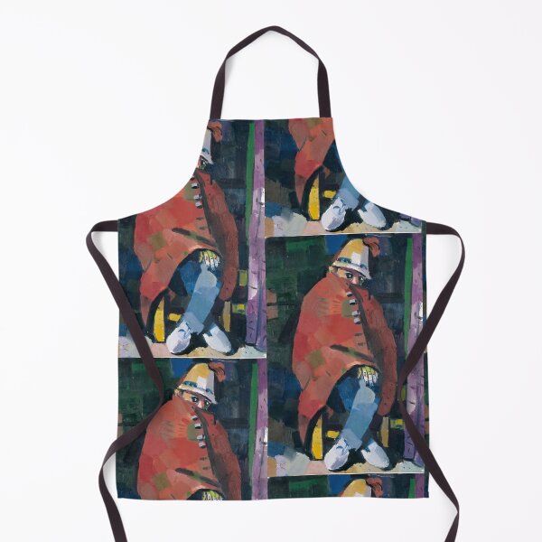 Item preview, Mann mit Roter Decke designed and sold by Ichneumon-art.